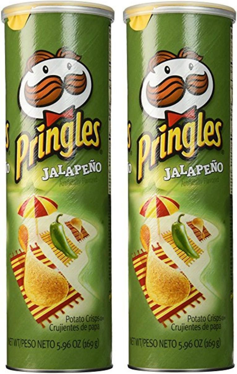 Pringles Jalapeño Potato Crisps 5.96 oz - 2 pack