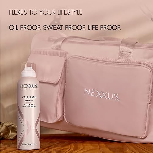Miniatura 7 de Nexxus Champú seco Volume Refresh para control de aceite + levantamiento de raíces 72 horas de frescura con tecnología FLEXX-ADAPT 5 oz