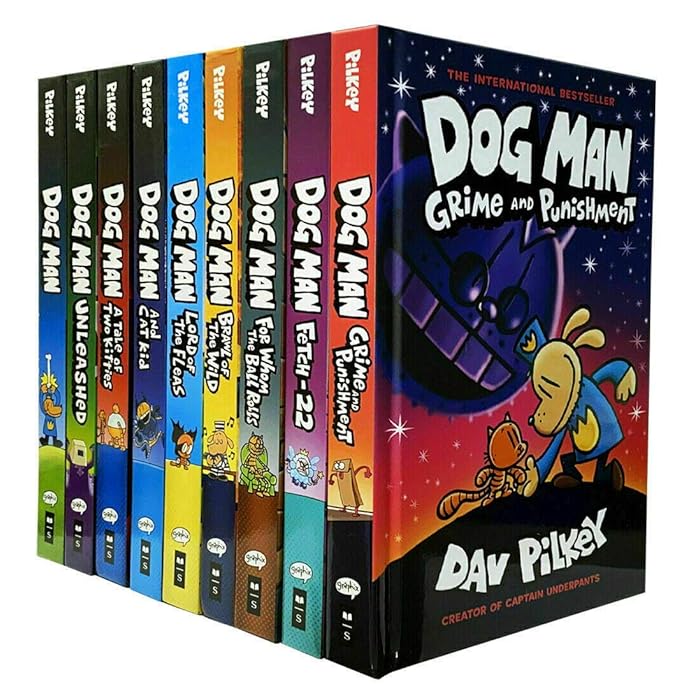 Buy Dog Man Series 19 Books Collection Set By Dav Pilkey (Dog Man