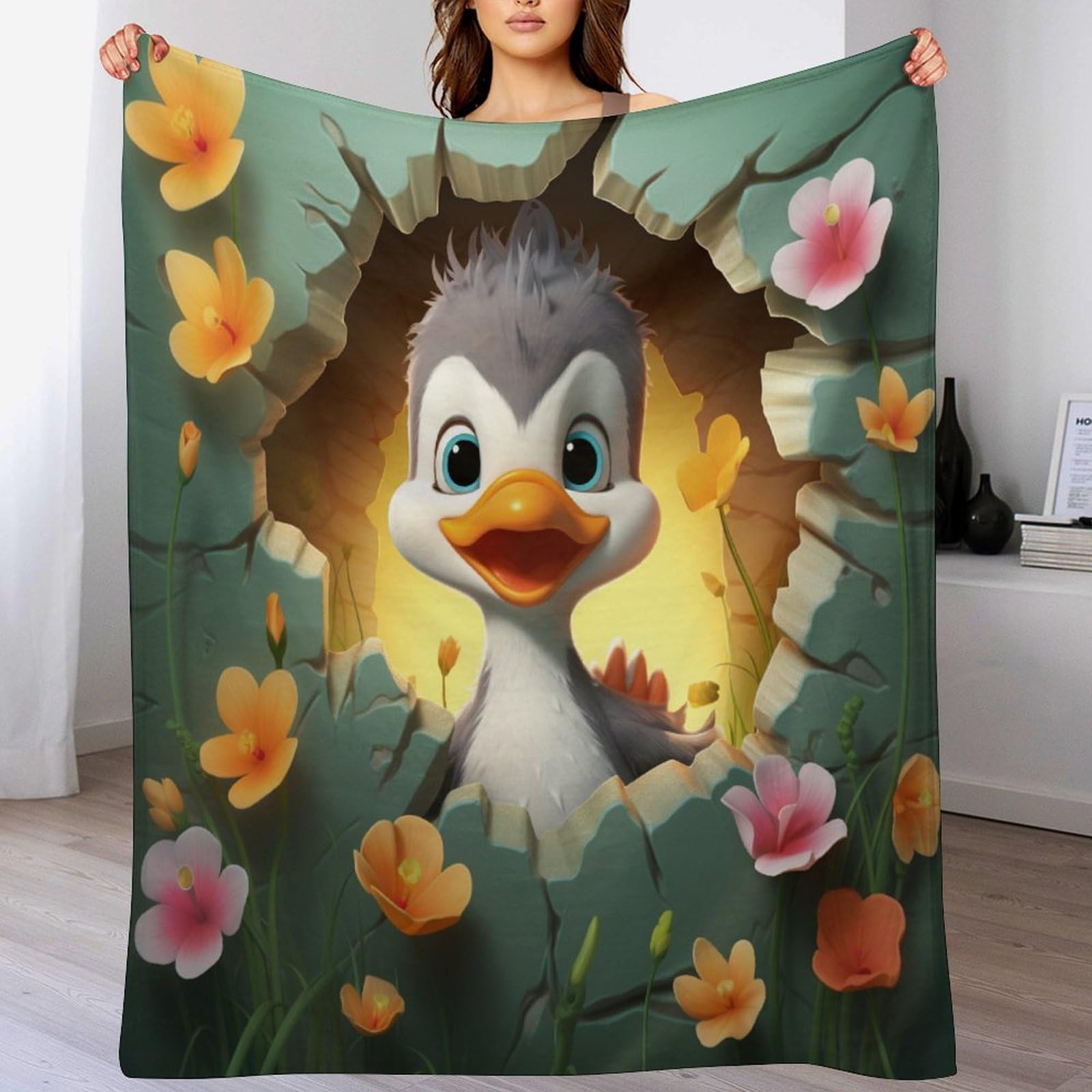 Couverture canapé chaude isolante en flannel toutes saisons 100×130cm