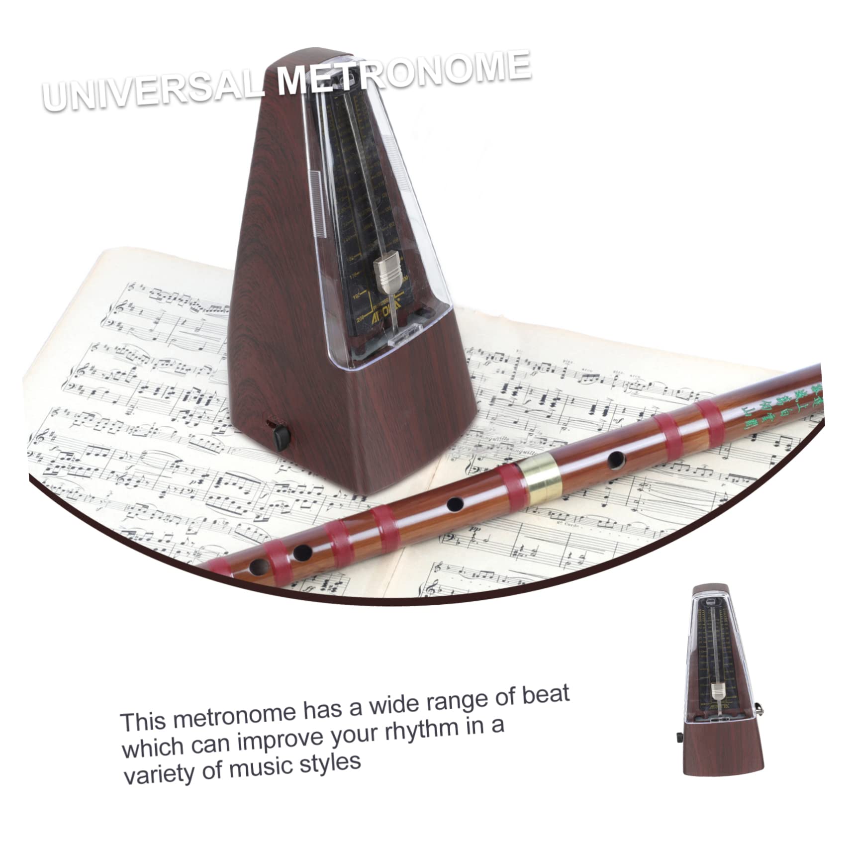 Mechaniczny metronom, Akcesoria do pianina Metronom do gitary Metronom do skrzypiec Metronom do gitary Metronom do gitary Instrument do gitary Profesjonalny metronom Instrument Supply Abs Drum