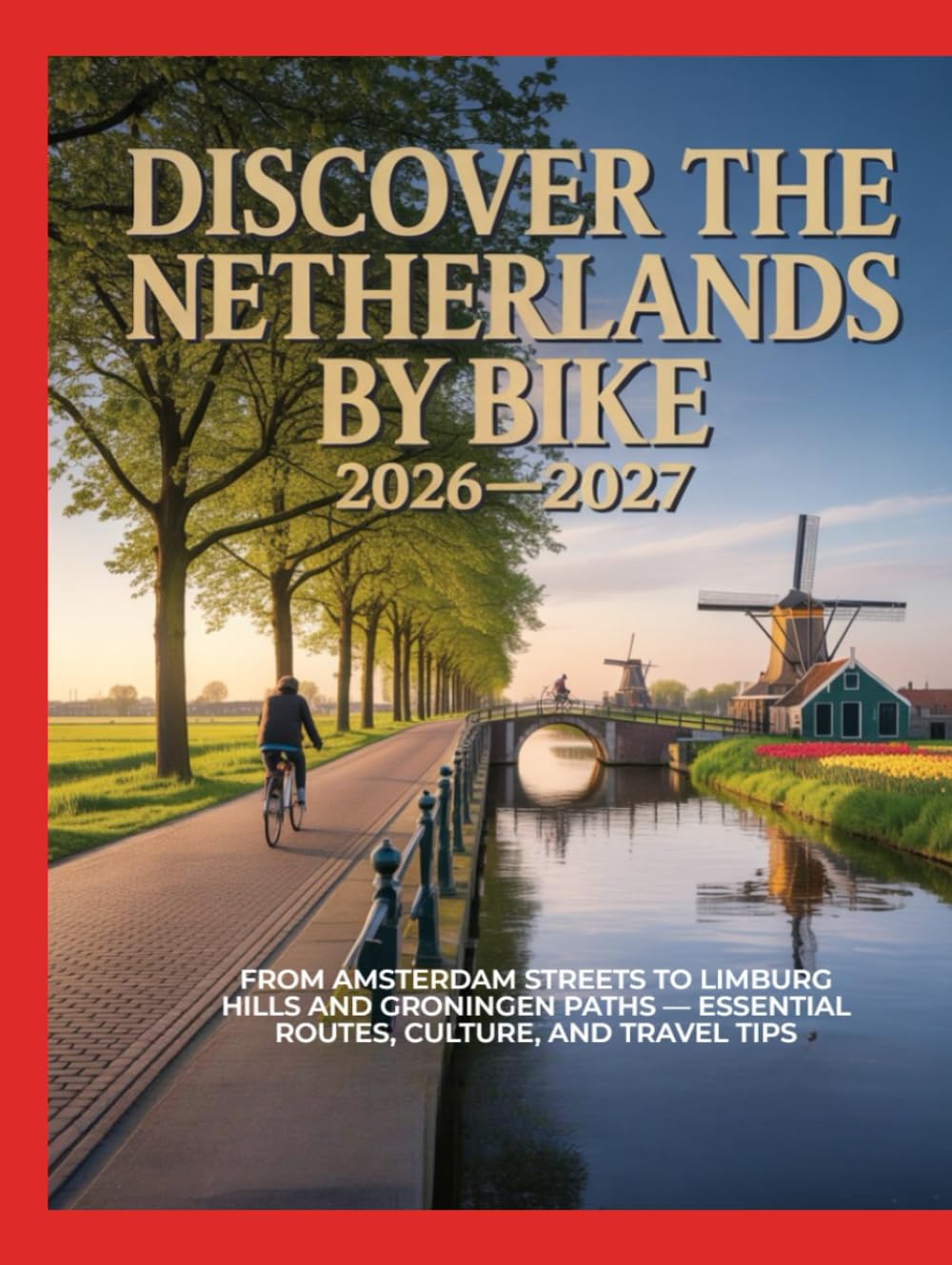 DISCOVER THE NETHERLANDS BY BIKE 2026–2027: FROM AMSTERDAM STREETS TO LIMBURG HILLS AND GRONINGEN PATHS — ESSENTIAL ROUTES, CULTURE, AND TRAVEL TIPS      Hardcover – March 5, 2026