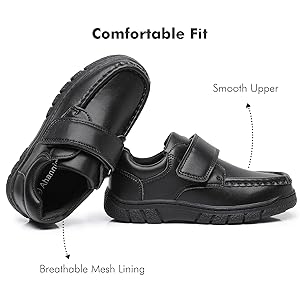 Amazon.com | Ahannie Boys Soft School Uniform Shoes, Kids