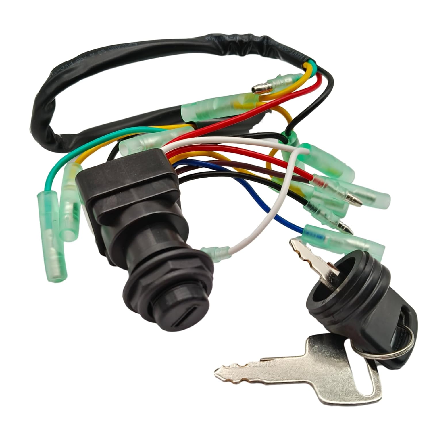 Marine Boat 703 82510 43 00 Remote Control Box Ignition Switch Key Assy for Yamaha 2 & 4 Stroke 6-300 HP Outboard Motors 703 82510 42 00
