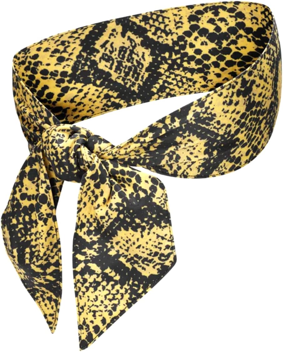 Nike Unisex Dri-Fit Head Tie - Vivid Sulfur / Fly
