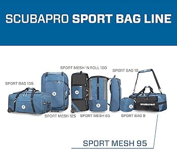 Amazon.com : SCUBAPRO Sport 95 Mesh Dive Bag with Double