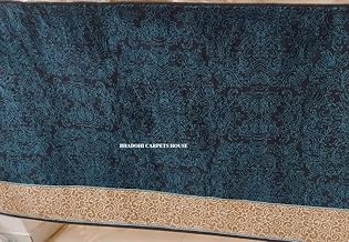 Imported Turkish Janamaz Carpet Roll – 4 X 12 Feet Black (15mm Thick) for Masjid, Mosque & Home Prayer Hall