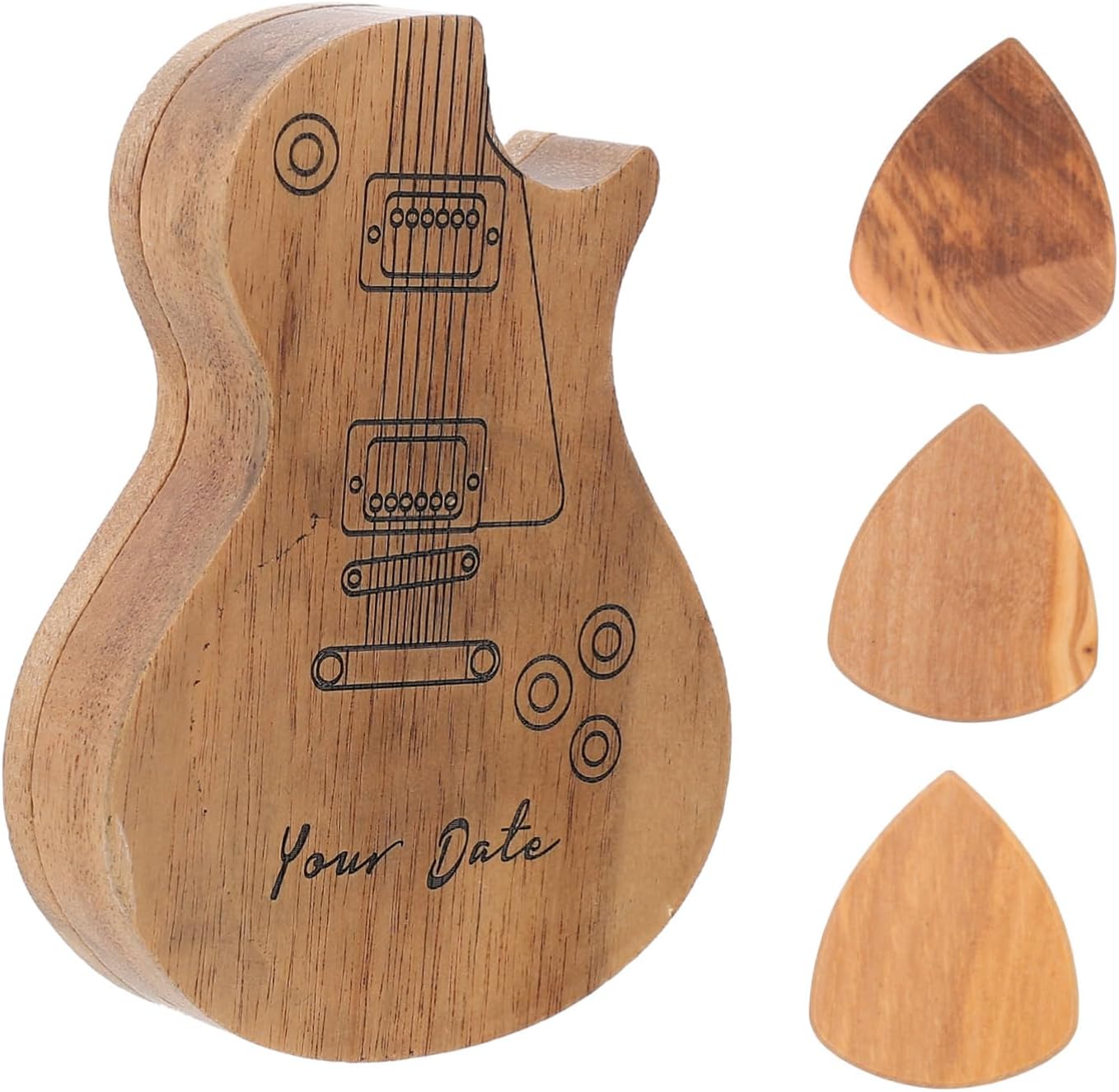 Milisten Thumb Picks 1 Set Guitar Training Tools Plectrum Container Son Plectrum Organizer Guitar Picks Portable Guitar Stand Eleguitar Guitar Folk Guitar Pick Portable Pick for Guitar