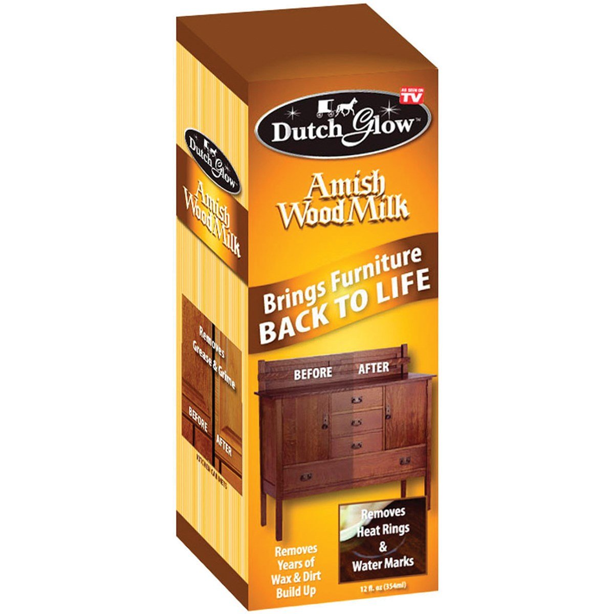 SAS Group, Inc. Pack of 2 - Dutch Glow DFG Amish Wood Milk 12 Oz