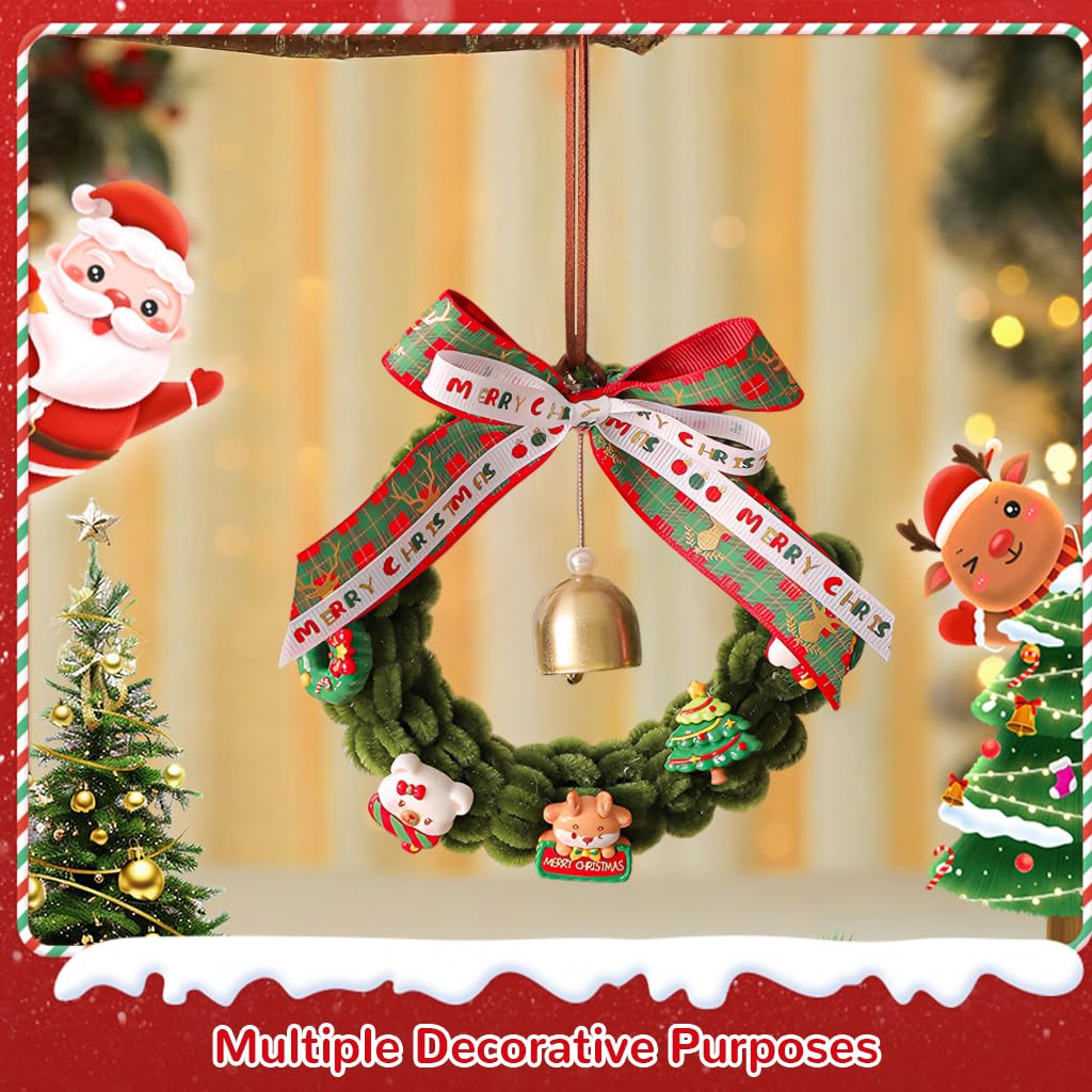 HASTHIP Christmas Wreath with Bells - Handmade Decor -6 HASTHIP Christmas Wreath with Bells - Handmade Decor -6