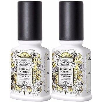 Poo-Pourri, Before-You-Go Bathroom Spray, Original - 4 oz, 2 Pack