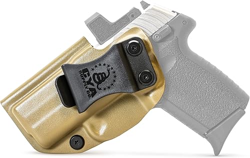 Miniatura 11 de CYA Supply Co. Funda para llevar armas dentro del cinturón, Base Optics Ready (Flat Dark Earth) Portador Oculto en la Pretina, IWB, Compañía