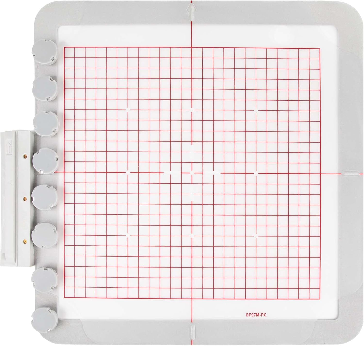 MagnaHoop Magnetic Hoop for Brother XV8500D XV8550D,Stellaire Innovis XJ1 XE1,XJ2 XE2,XP1 XP2 Luminaire,Baby Lock Solaris Vision,Solaris2,Destiny,Destiny II,Meridian,Altair,Metal Hoop 9.5x9.5 EF97M