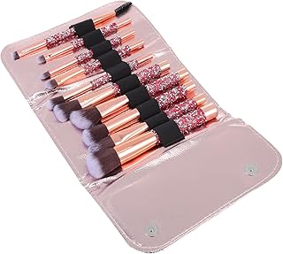 Rhinestone Makeup Brush Makeup for Women Powd...