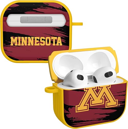 Miniatura 13 de AFFINITY BANDS Minnesota Golden Gophers Camo HDX - Funda compatible con Apple AirPods Generación 3