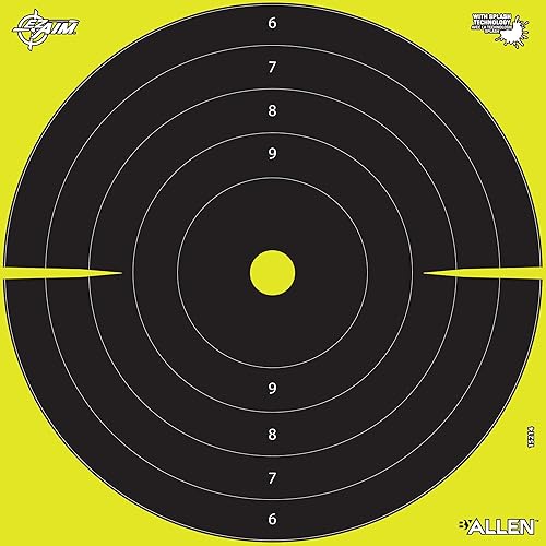 Allen Company EZ-Aim 15214 - Objetivos de disparo de salpicaduras no adhesivos de 12 x 12 pulgadas por Allen Company, objetivos, pistola - rifle -