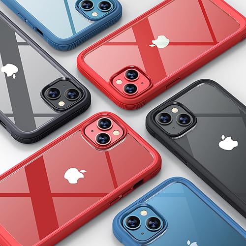 Miniatura 847 de Diaclara - Funda diseñada para iPhone 14 Pro Max, resistente, de cuerpo completo, con protector de pantalla sensible al tacto y antiarañazos + Blanco