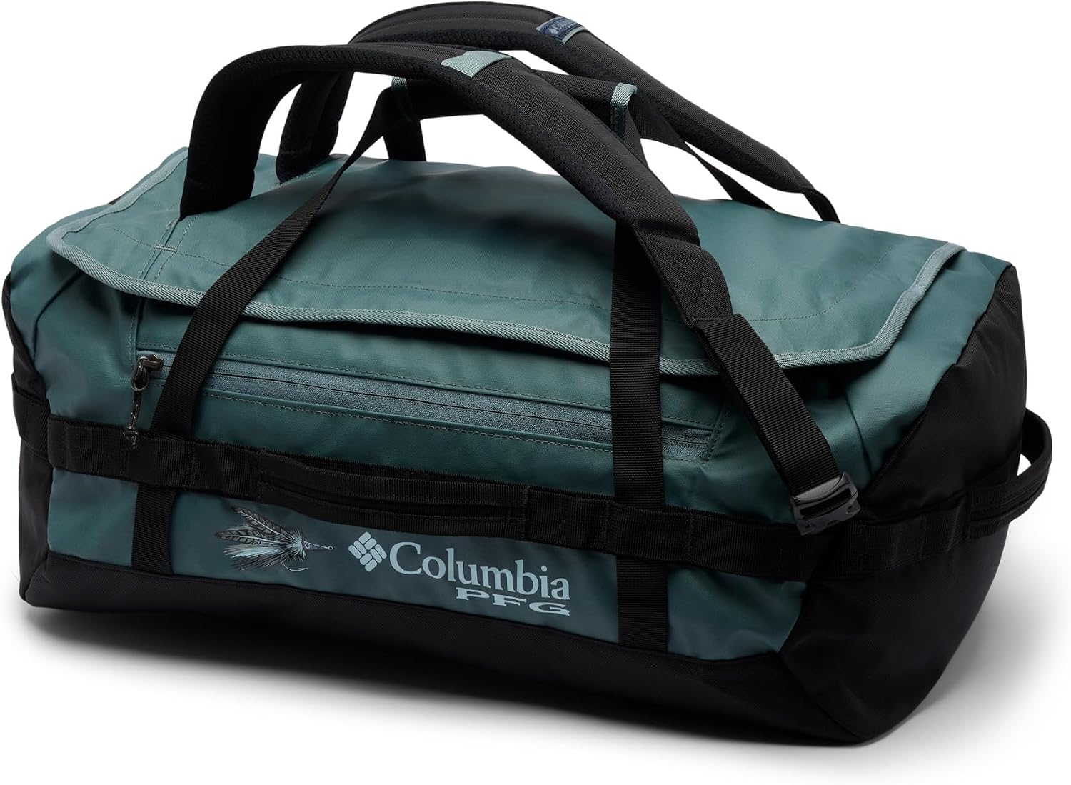 Columbia Unisex Landroamer 40L Duffel, Metal/Black, One Size