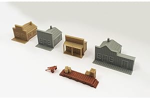 Incredible Z Scale Old West Small House Set by Outland Models