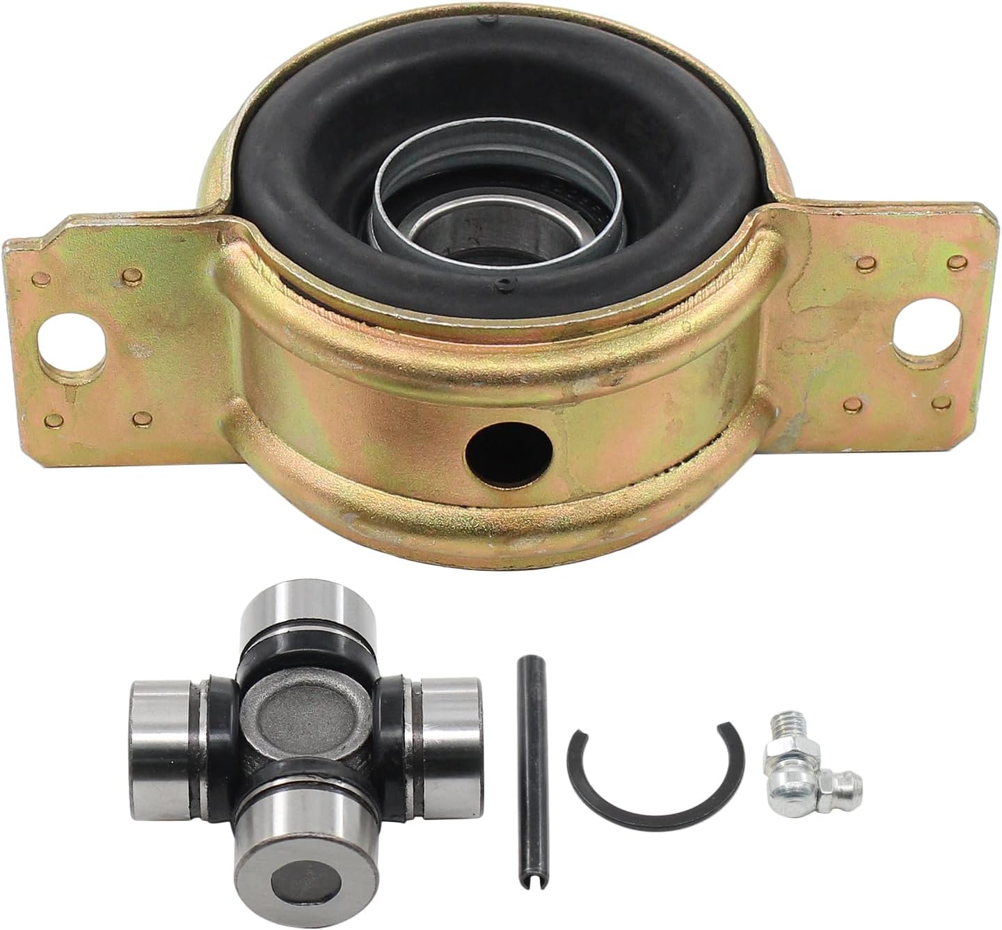 Front Rear Prop Shaft Bearing Carrier and U-Joint for Polaris Ranger RZR Crew S XP 4 570 900 1000