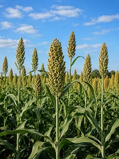 Sorghum bicolor | 1 000 graines | Sorgho | Gros mil | Sorgho cultivé | Graminée annuelle