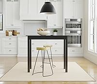 Vista 6 de Carolina Chair & Table Tavern - Mesa rectangular de bar, elegante acabado en varios pasos, 4 patas rectas, muebles de madera maciza, mesa