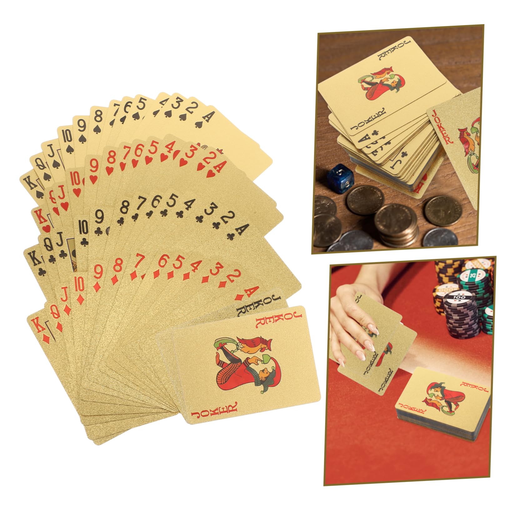 Alasum Carte Da Poker Pet Impermeabili Con Design Unico Gioco Da Tavolo Per Feste e Famiglie Per Camping e Attività All Aperto