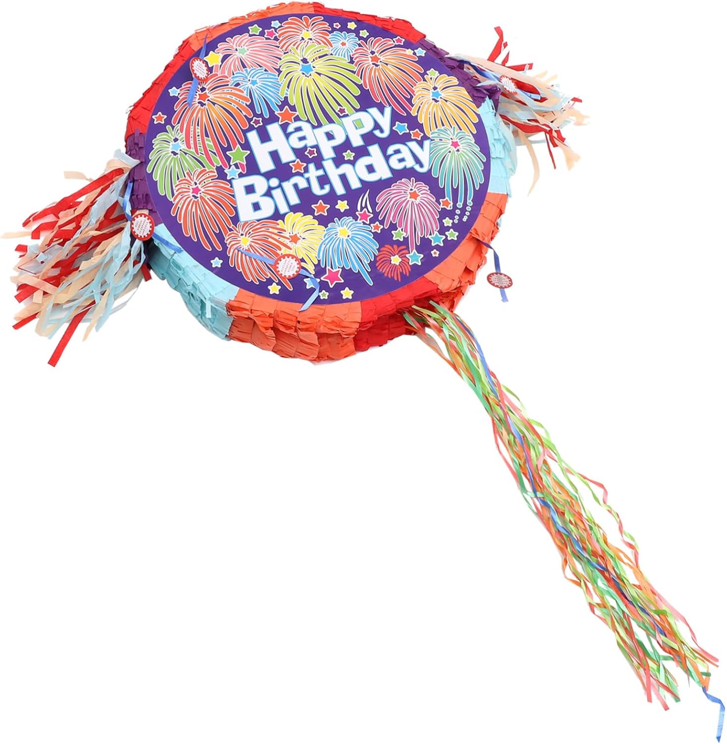Birthday Party Pinata Decoration Round Design Fun Photo Prop for Adults Unique Party Supply for Games and Celebration Atmosphere