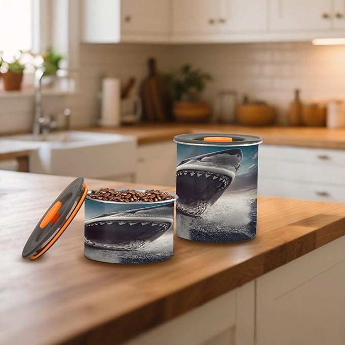 Dispensador de Alimentos ALAZA 30 oz Acero Inoxidable con Tapa miniatura 2