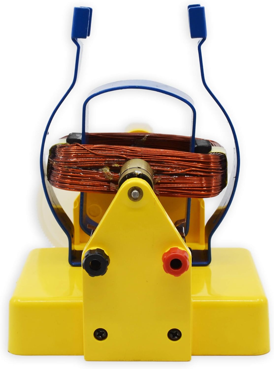 EISCO Simple Motor Model, 5.5 Inch - Manual Demonstrate Magnet Action, Principle of Alternator Includes Two Magnets- Eisco Labs