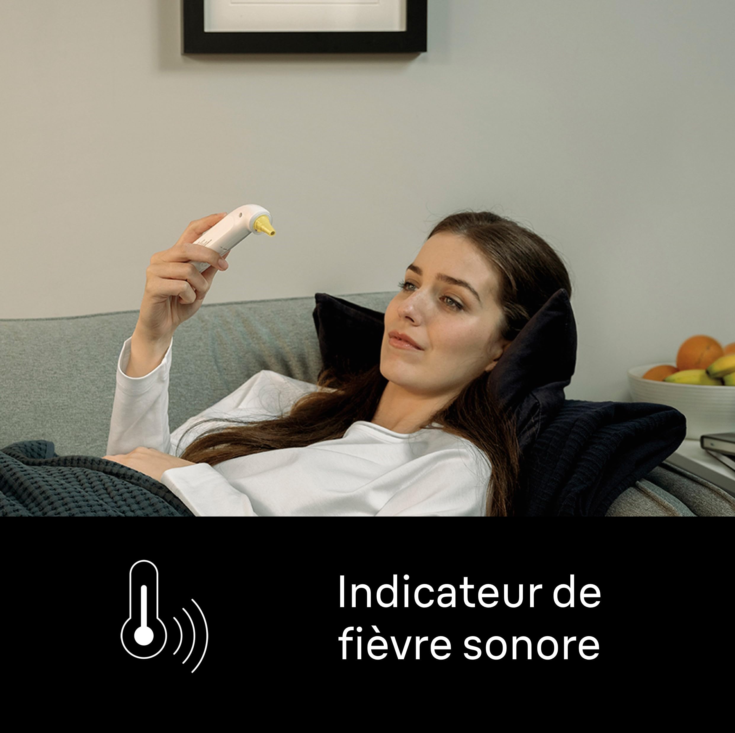 Braun ThermoScan 3 Thermomètre auriculaire | Mesure rapide en 1 seconde | Indicateur sonore de fièvre | Convient aux bébés et aux nourrissons | Marque #1 auprès des médecins(1) | IRT3030