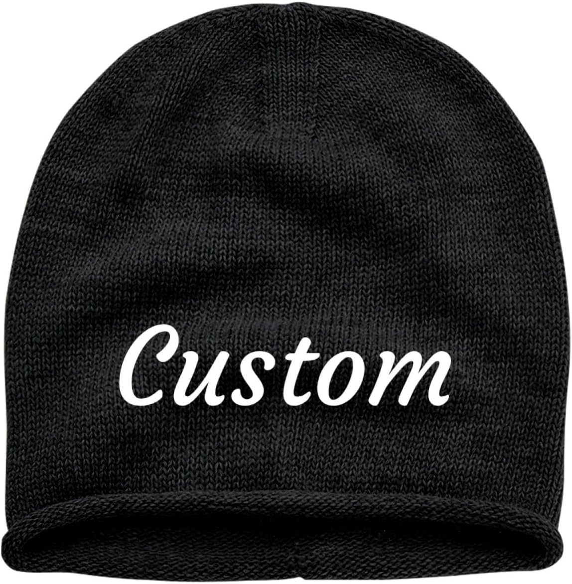 Custom Beanies Custom Winter Hats Personalized Hats for Men Women Customized Winter Hat for Men Add Your Text Logo Bulk Customized Hat
