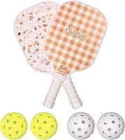 Sonix USAPA Approved Pickleball Paddles Set of 2 - Fiberglass Surface, Lightweight Honeycomb Core, 4 Balls & Bag