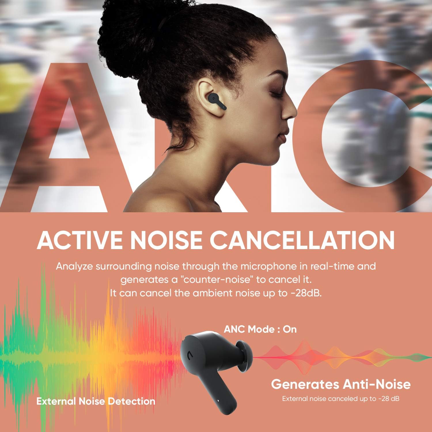 ABKO EC10 Active Noise Cancellation Feature
