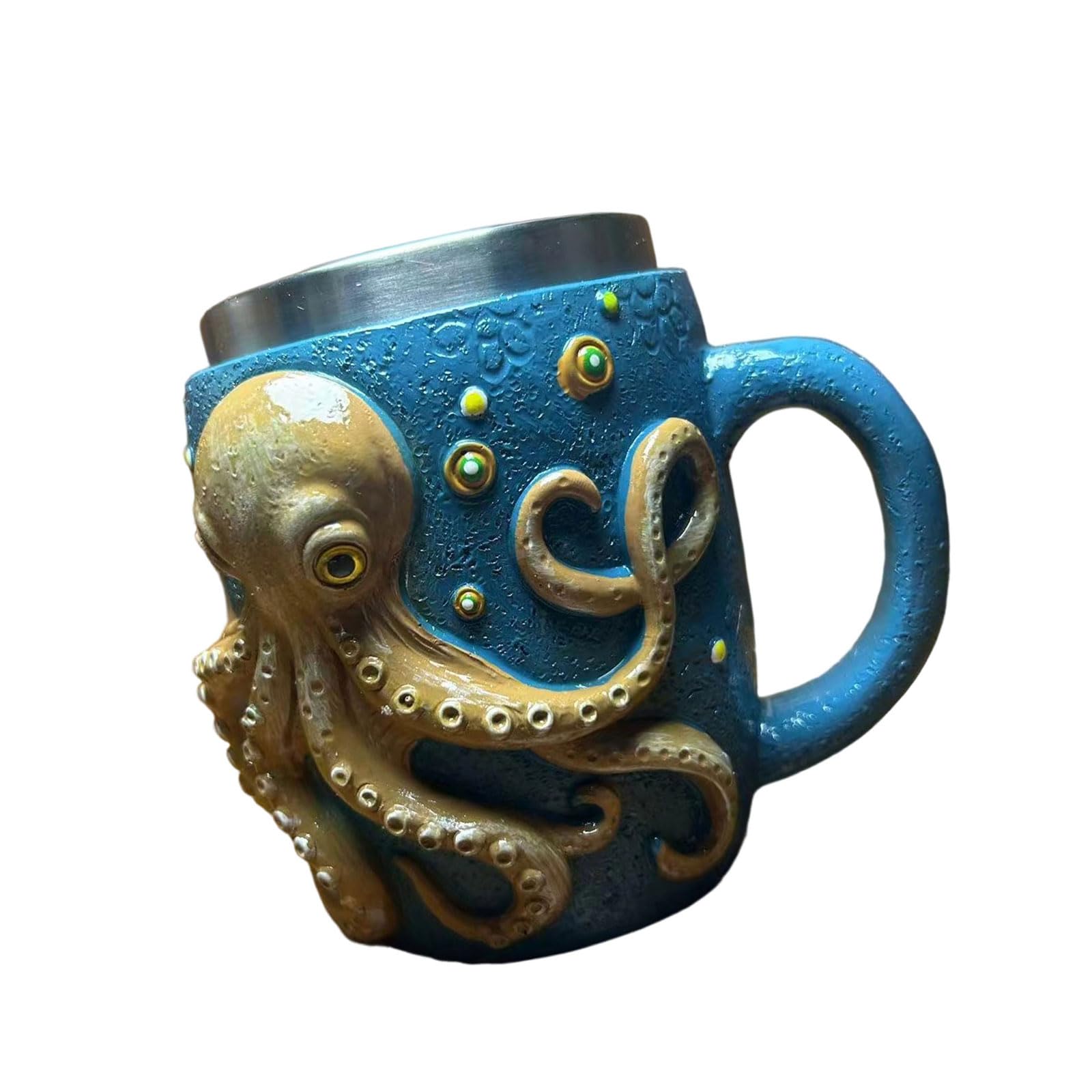 Osniyaw D Octopus Theme Mugs For Venues That Attract Teenagers With Fun Rinking Styles. Great Ecorative Cups For Conversation Beginners