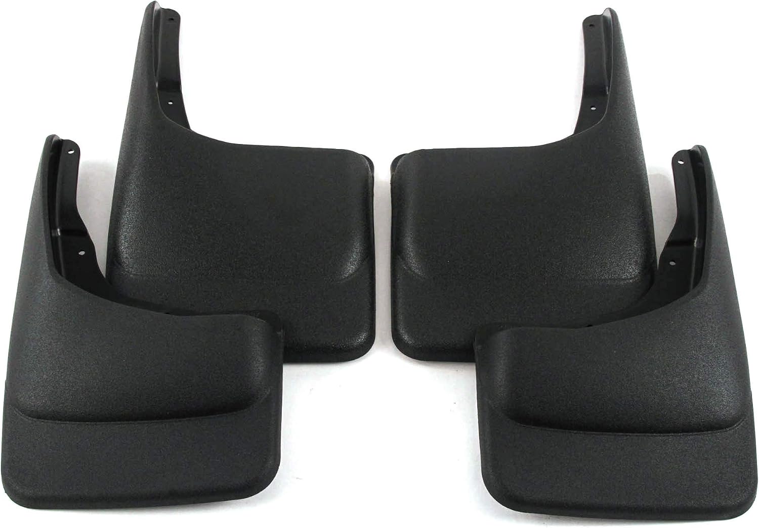 Red Hound Auto Premium Heavy Duty Molded 2004-2014 Compatible with Ford F-150 Mud Flaps Guards Splash Front Rear 4pc Set (Without Fender Flares)