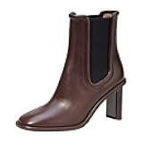 Womens Geneva Leather Bootie