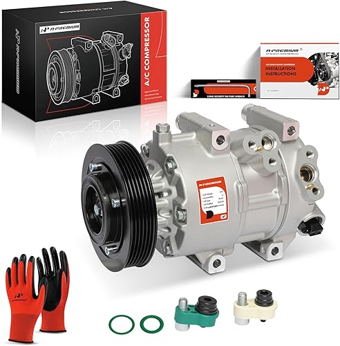 A-Premium Compresor de aire acondicionado con embrague compatible con Kia Sportage 2.0L 2.4L 2017