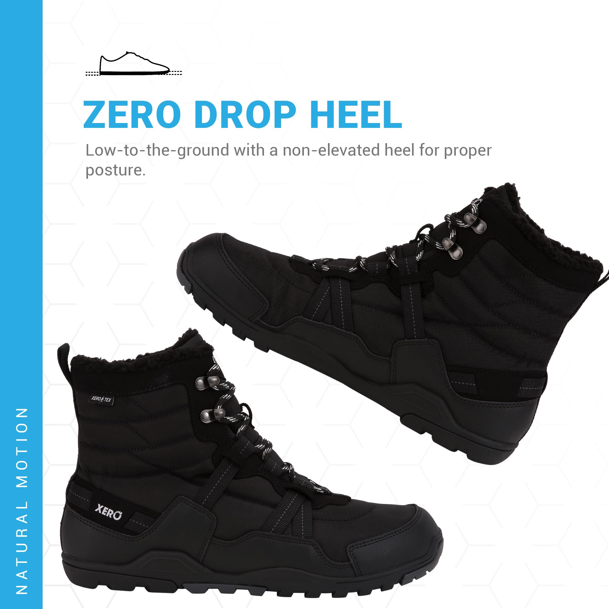 Xero Shoes Alpine Herren Schneestiefel - Wasserdicht, Isoliert Outdoor Winterstiefel