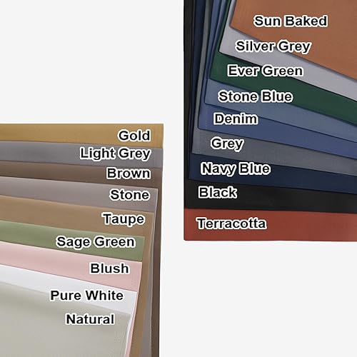 Miniatura 9 de Gwine Cortinas opacas negras para dormitorio de 84 pulgadas de largo, juego de 2 paneles de cortinas opacas con aislamiento térmico y reducción de