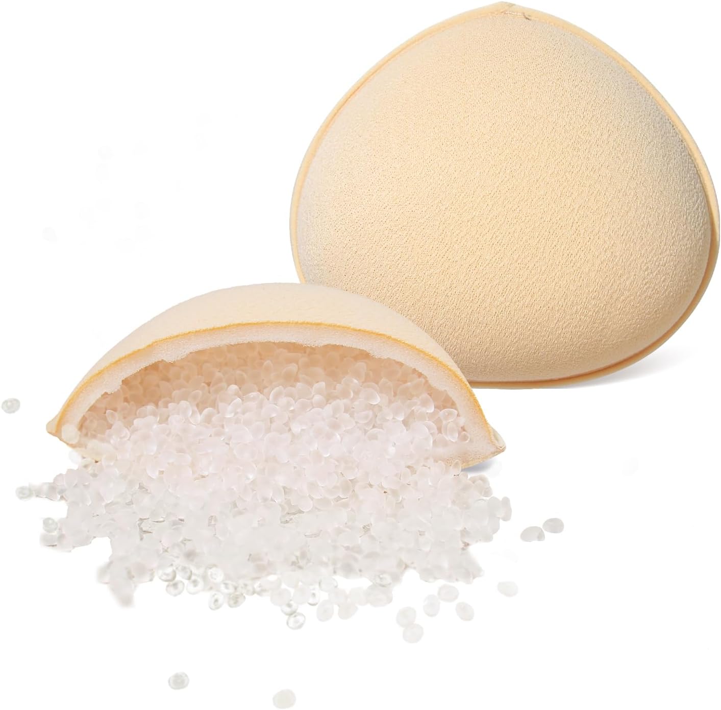 Mastectomy Breast Forms,Foam Latex Spiral Breast Prosthesis for Mastectomy Bra Breathable Breast Insert Pads(1 Piece) - Image 5