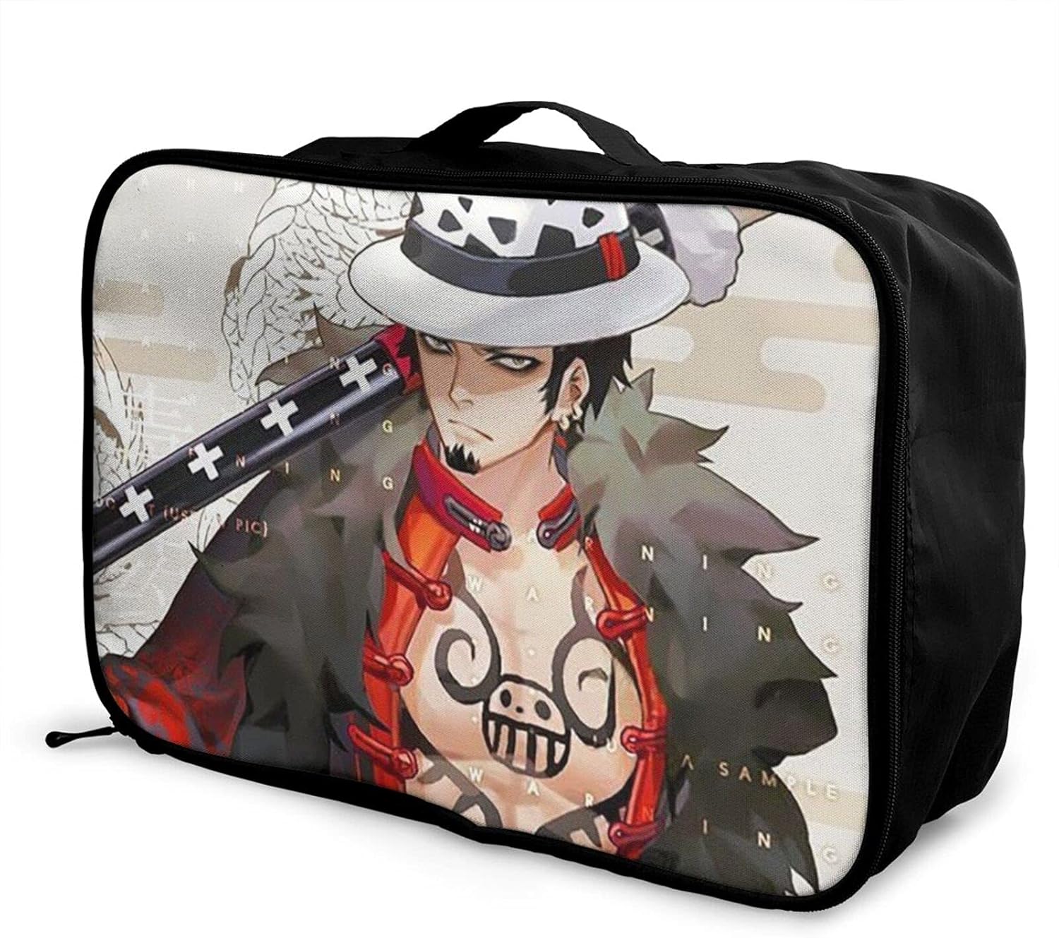 One Piece 贈呈 ワンピース ロー 折りたたみ トラベルバッグ 16l 機内持込可 旅行バッグ スーツケース固定可 ボストンバッグ スーツケース の持ち手に通せる 大容量 手のひらサイズの