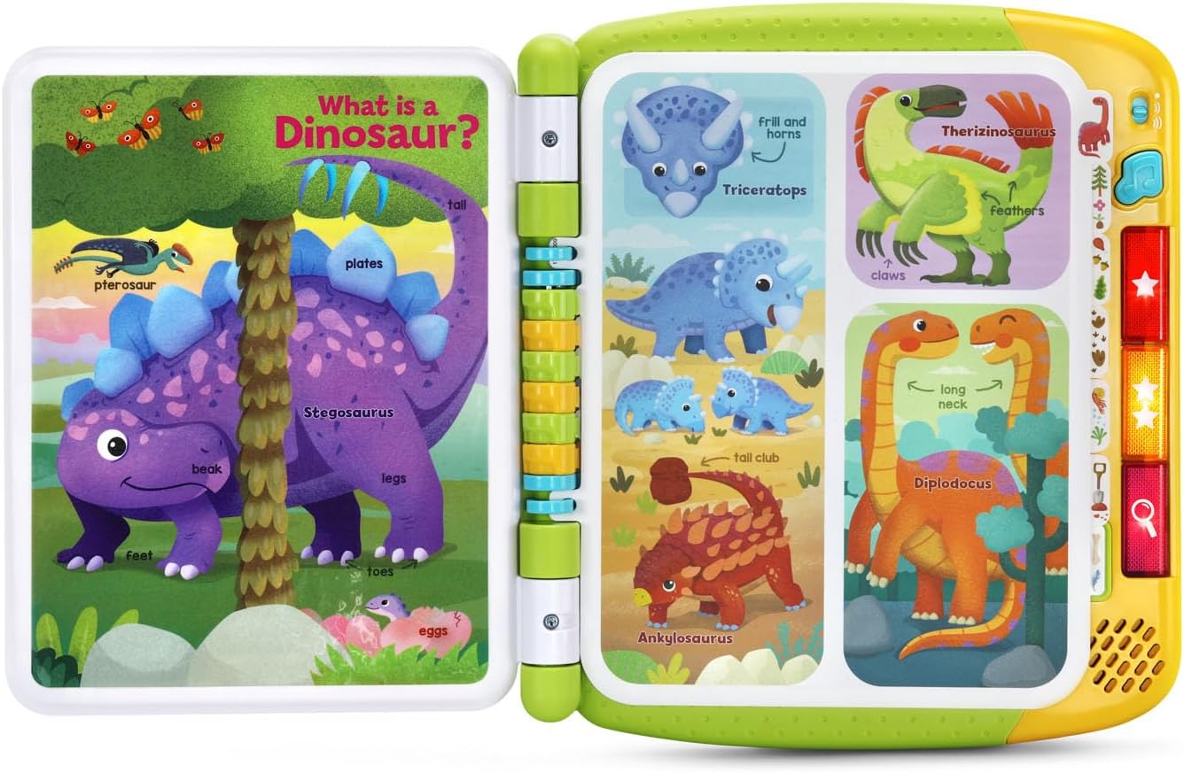 LeapFrog Touch and Learn Dinosaur Book