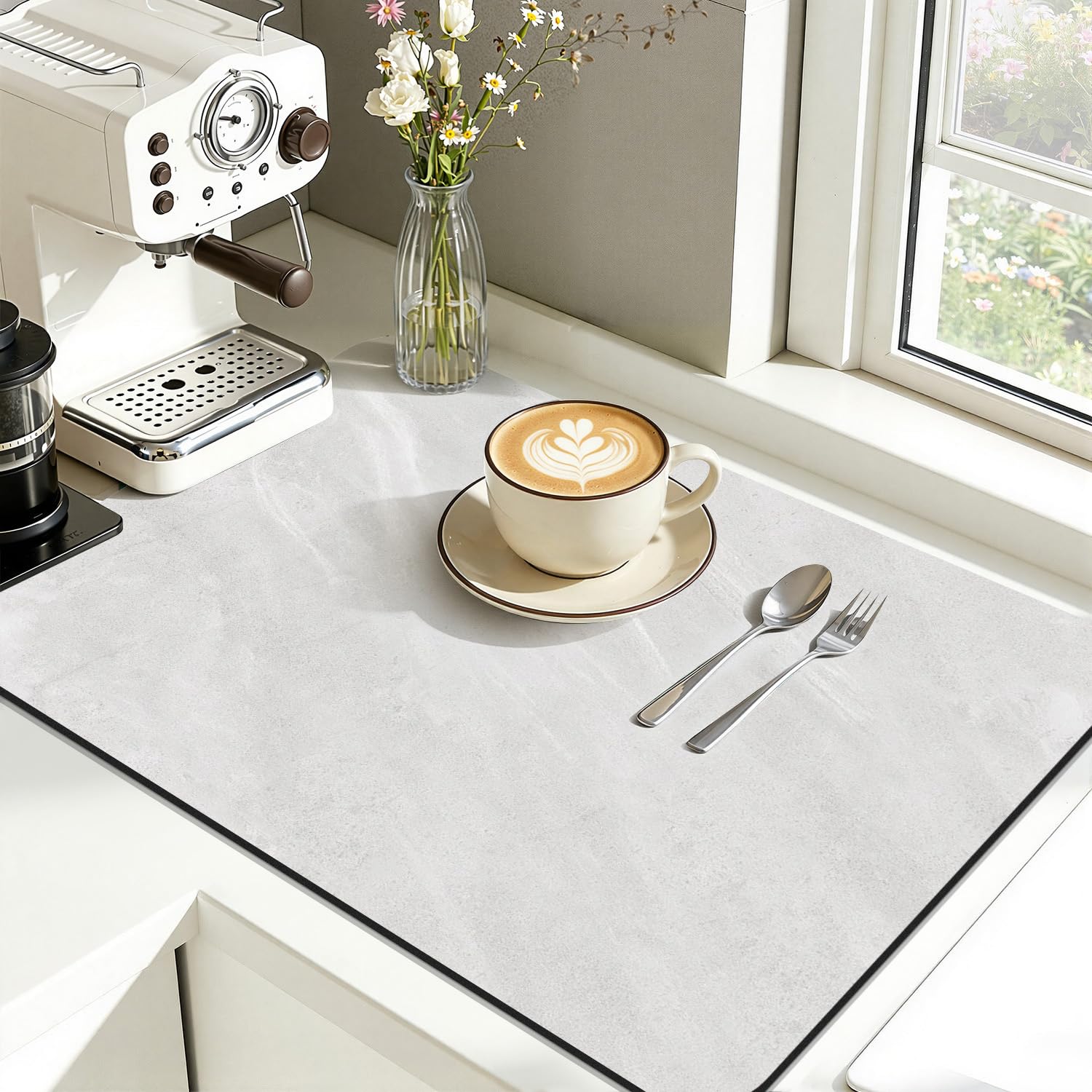 Findosom Coffee Bar Mat - Absorbent & Stain-Resistant -20