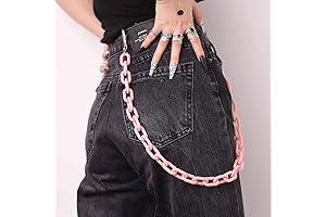 Pastel Goth Punk Link Pant Chain for Girls