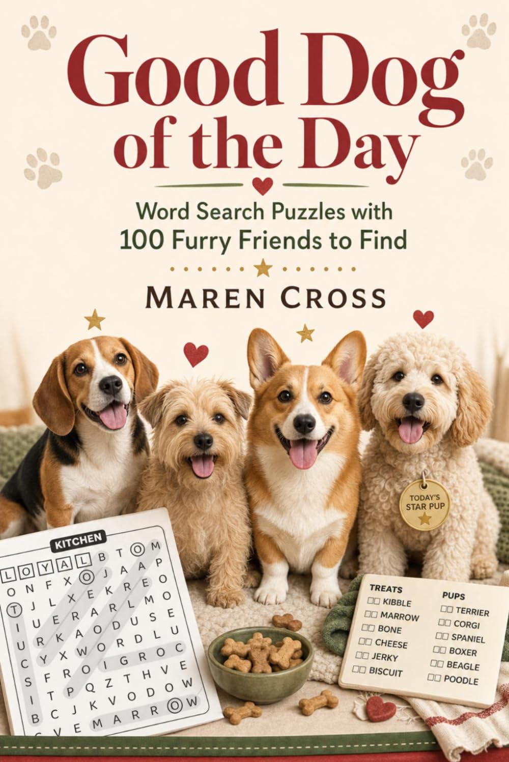 Good Dog of the Day - Word Search Puzzles with 100 Furry Friends to Find