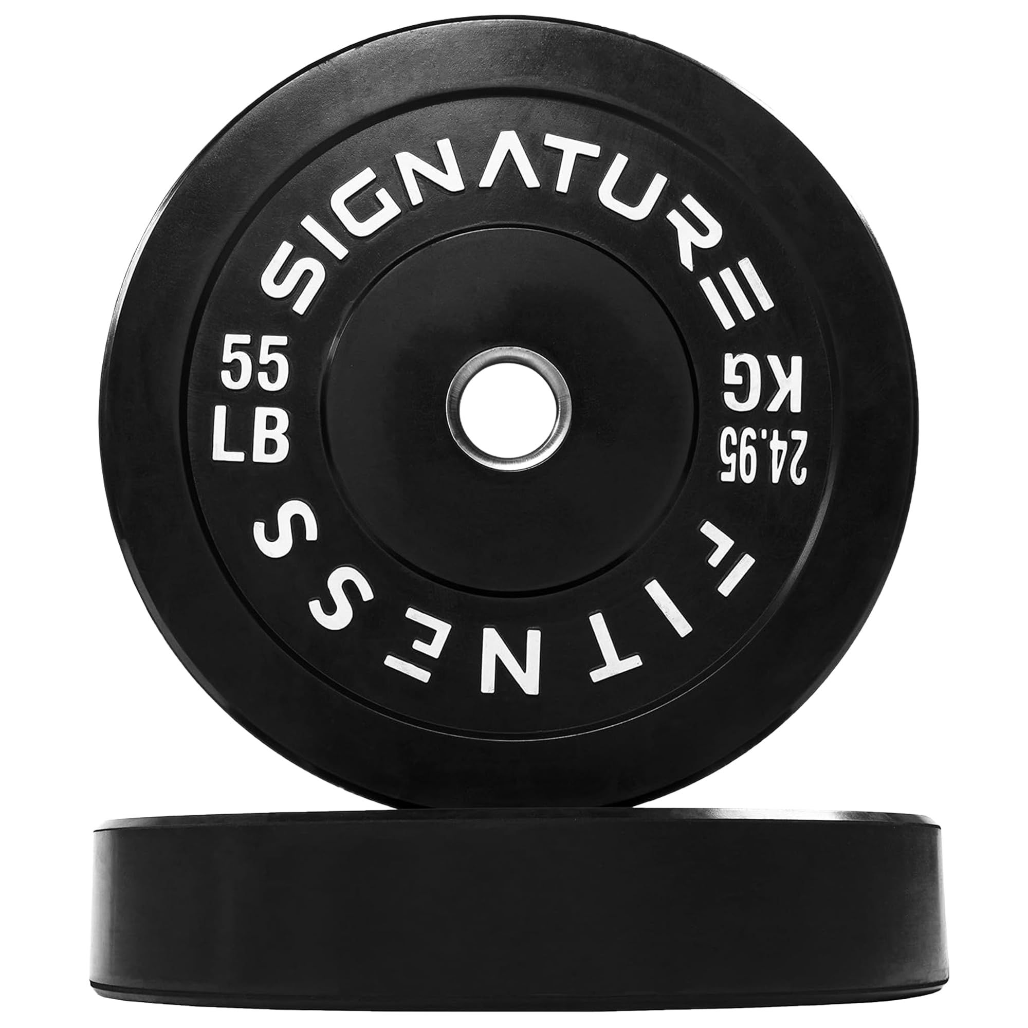 fitvids olympic bumper plates set, 2" weight plates for strength training & weightlifting, paris or set or set with barbell, multiple options