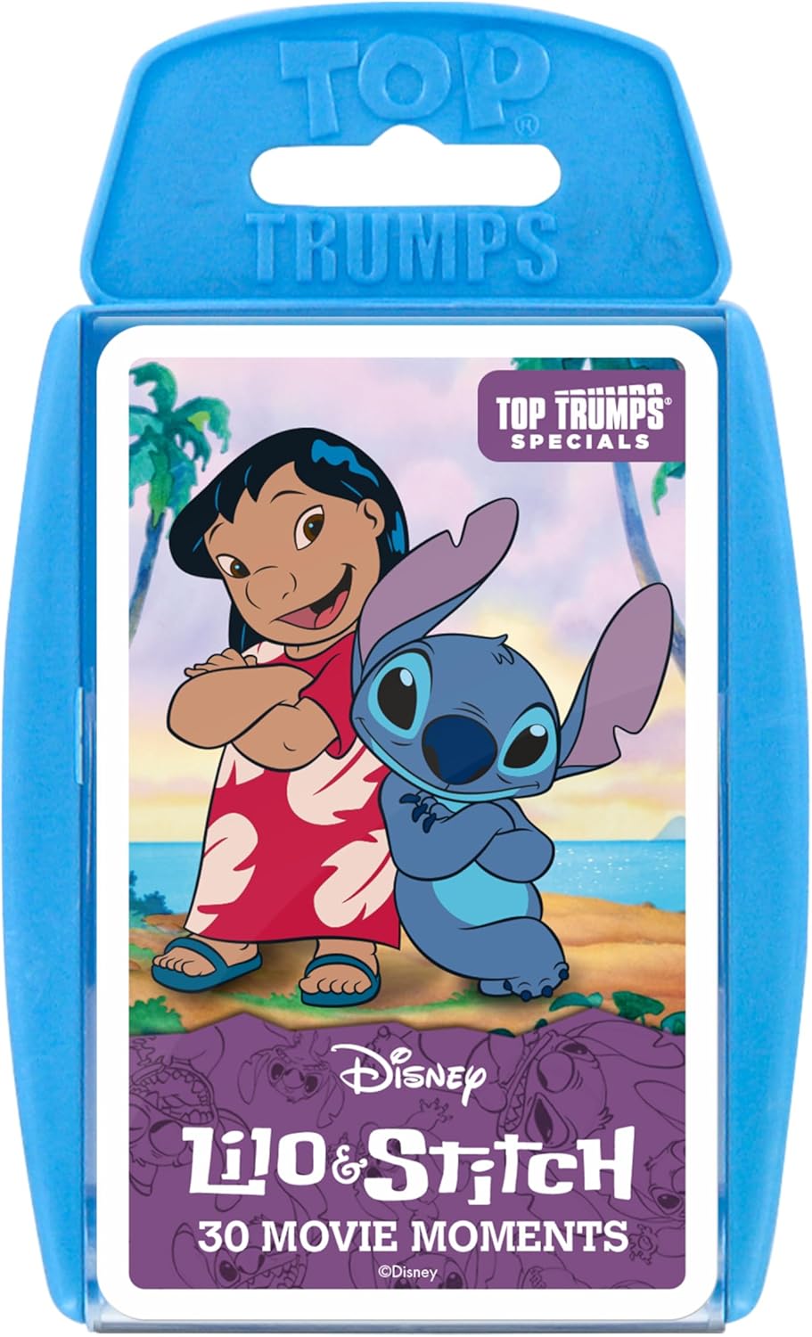 Top Trumps Card Game Lilo and Stich Moments - Family Games for Kids and Adults for 2+ Players - Kid Cards War for Families for 6+
