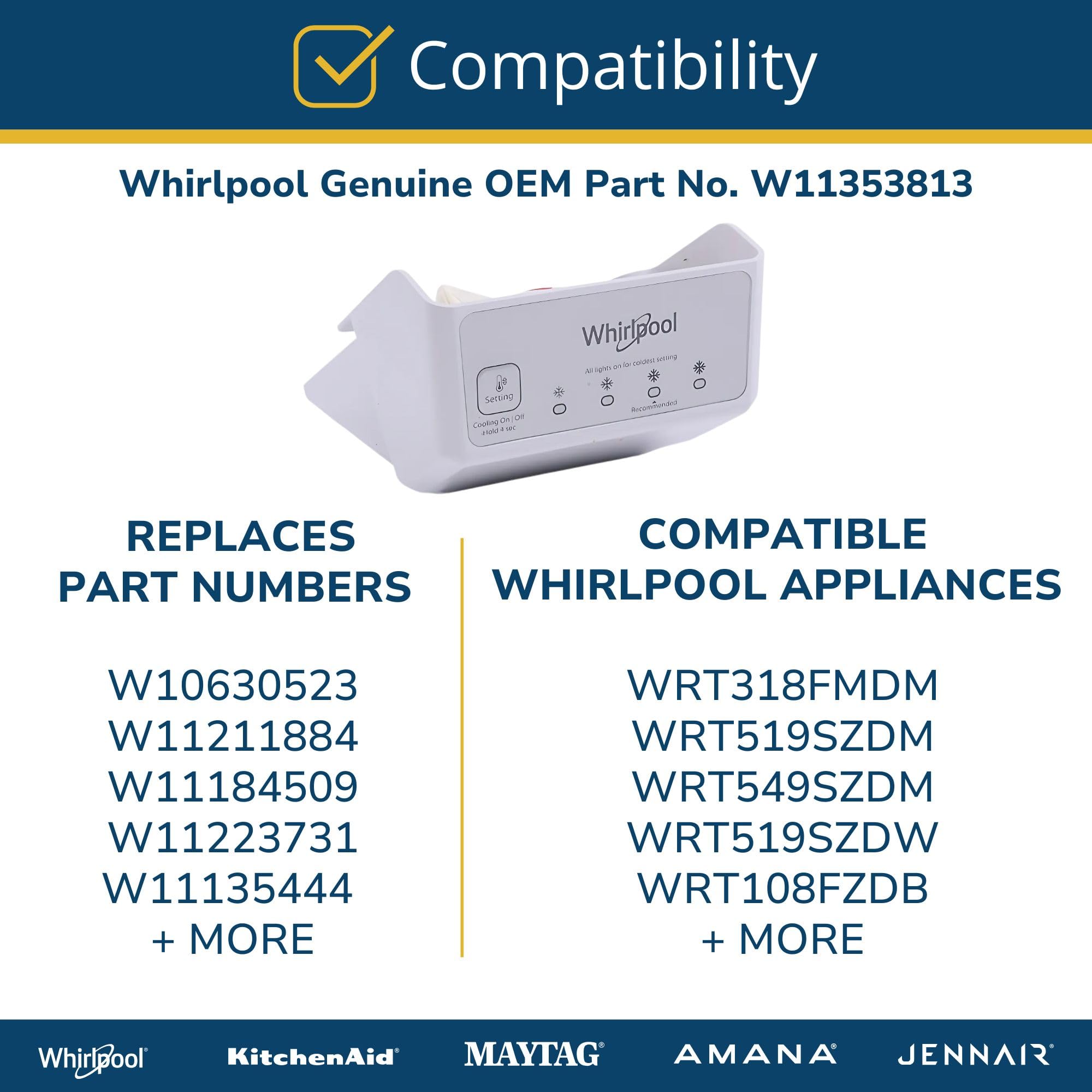 Amazon.com: Whirlpool W11353813 Genuine OEM Refrigerator User