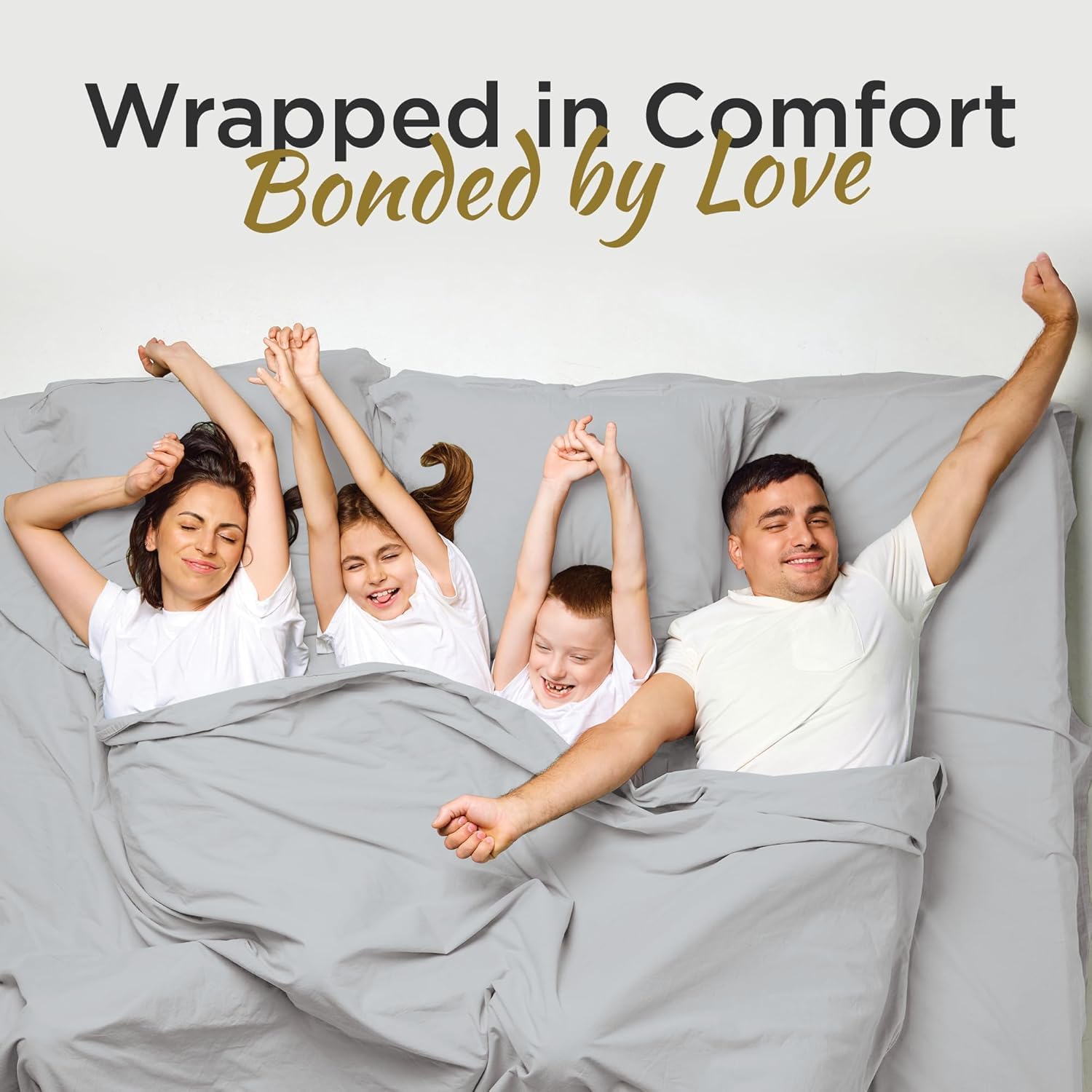 Micro Fiber 2 Twin XL Fitted Bed Sheets (2-Pack) 1800 Ultra Soft and Comfy - 15" Deep Pocket, 39" x 80" Great for Dorm Room, Hospital & Split King Dual Adjustable Beds (Twin XL, Light Gray)